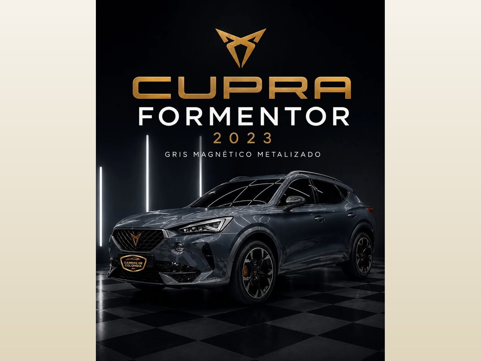 Cupra Formentor Gris magnetico metalizado foto 1